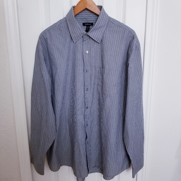 Mens Striped Button Down by Van Heusen - Picture 1 of 6